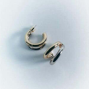 Zara double hoop earring NWT ✨✨🔥🔥 Classy & Elegant